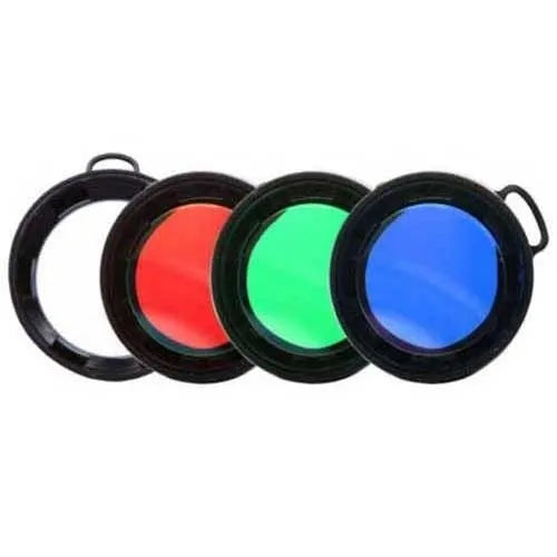 LIGHTING - OLIGHT TORCH FILTER 63MM RED FITS M2X / M3X / SR5 / SR52 EXTREME OUTDOOR SPORTS
