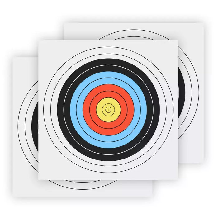 TARGETS - MOSSY OAK ARCHERY TARGET PAPER 10 RING 3 PACK EXTREME OUTDOOR SPORTS