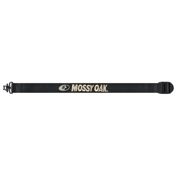 SHOOTING ACCESSORIES - MOSSY OAK RIFLE SLING SHIPLAND BLACK WEBBING EXTREME OUTDOOR SPORTS